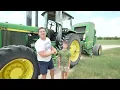 Moving Hay and Driving Kids Motorcycle on the Farm | Tractors for kids