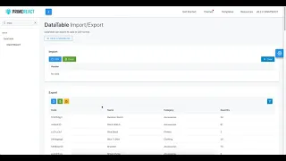 PrimeReact Datatable Demo