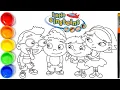 How to draw Little Einsteins - June Leo Annie Little Einsteins