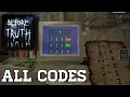 Before Truth All Codes Chapter 1 - Roblox