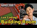Minecraft Coding 8 Building Rooms using Lua Programming