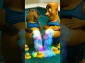 Download Lagu Tung Tung Tung Sahur \u0026 Capybara’s Belly Bubble Pool Party! 🦖🦫✨ #shorts #capybara #brainrot #viral