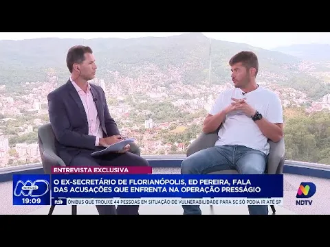 Ex-secretário de Turismo de Florianópolis, Ed Pereira, rebate acusações em entrevista exclusiva