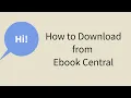 Downloading from Ebook Central