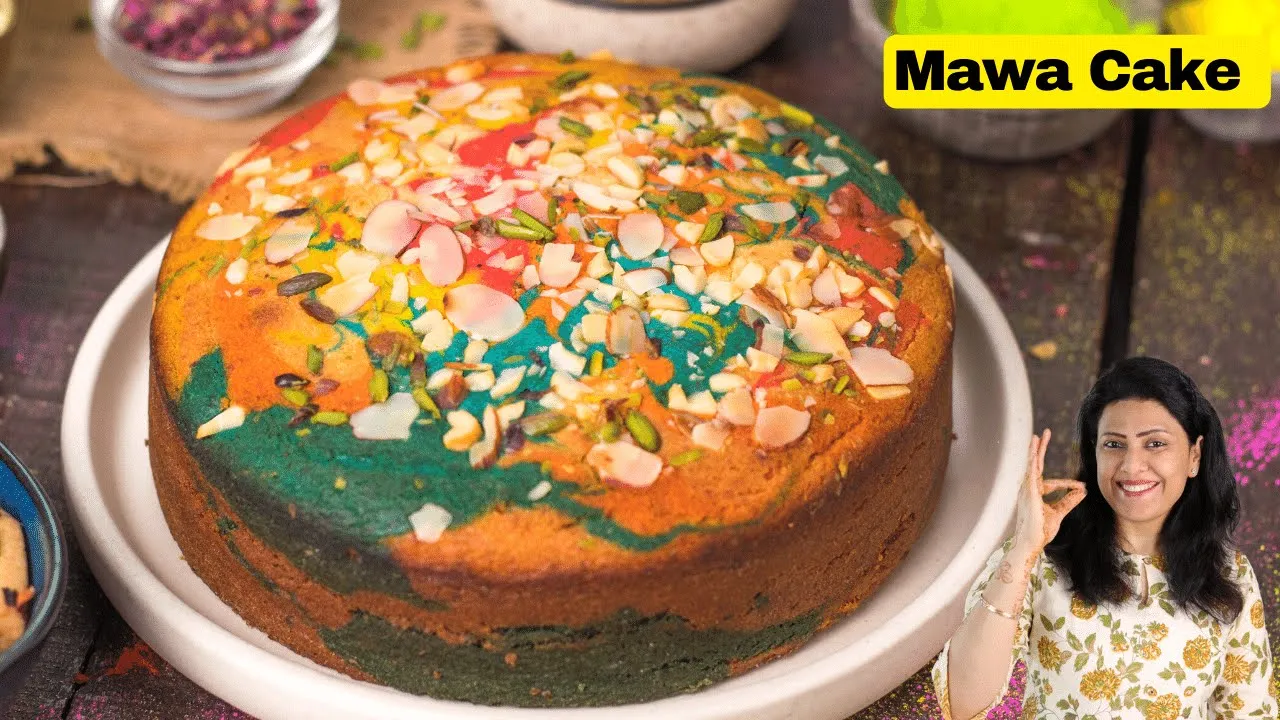 Eggless Mawa Cake Recipe at Home         Mints Recipes Cake