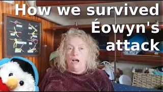 Surviving Storm Eowyn – Liveaboard – Storm preparations – Ep. 373
