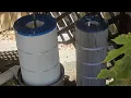 Pool filter cartridge replacement