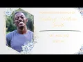 Thanksgiving Service for Zachary Andrew Smith Saturday March 21 2026 10 00AM