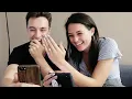 The Big News WE RE ENGAGED Emotional Family Reaction