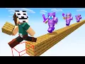 Minecraft Manhunt but I am Secretly Hacking