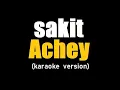 Download Lagu (karaoke) sakit - achey , lirik
