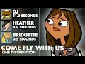 Download Lagu Total Drama World Tour - Come Fly With Us (Line Distribution)