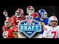 SURPRISING PICKS in the First Round of the 2023 NFL DRAFT Mock Draft Simulator