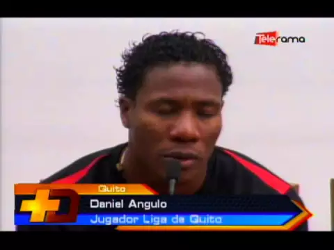 Daniel Angulo y Exequiel Benavidez presentados en Liga de Quito