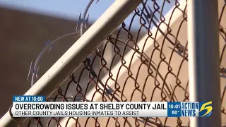 Shelby County inmates housed in neighboring county jails due to overcrowding