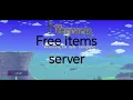 Terraria free items server in mobile
