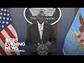 Defense Secretary Lloyd Austin takes questions from media for first time since hospitalization
