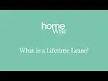 What is a Lifetime Lease I Homewise