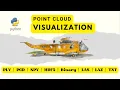 Easy Ways to Visualize 3D Point Clouds Common Datasets Formats in Python
