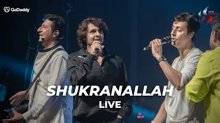 shukran allah live in mumbai salim sulaiman sonu nigam godaddy presents zariya sslive