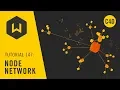 Make a connected network of objects in C4D - Tutorial 147 Node Network