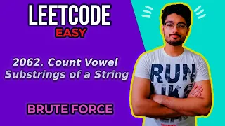 2062 Count Vowel Substrings of a String LEETCODE EASY
