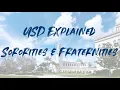 USD Explained - Sorority Fraternity Life