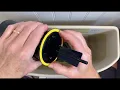 How to Fix a Kohler Toilet That Runs Intermittently Canister Seal Replacement