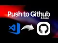 Push Code from VS Code to GitHub Portfolio Source Code FREE