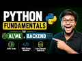 Complete Python Fundamentals for Machine Learning - Full Beginner to Pro Guide