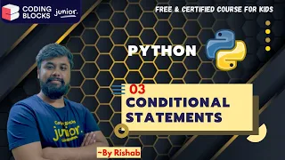 Conditional Statements If Else Elif in Python Python Tutorials for Beginners CBJr