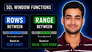 Rows Between vs Range Between in SQL Window Functions Real Difference Explained with Examples