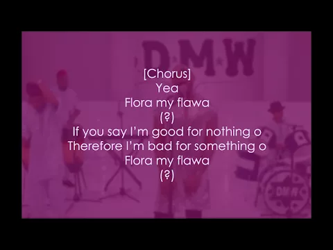 Download MP3 Davido - Flora My Flawa (Lyric Video)