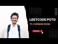 77 Combinations Leetcode