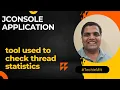 JConsole Application in Java Monitoring Java Processes Threads