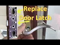 How to Replace DOOR LATCH Pella Storm Door Handle repair fix Broken Latch Assembly