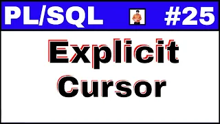 Tutorial Amazing concept of Explicit cursor with simplest examples