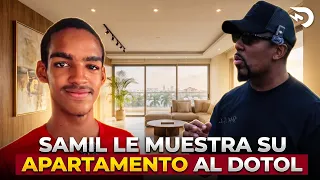 SAMIL MUESTRA SU APARTAMENTO AL DOTOL NASTRA