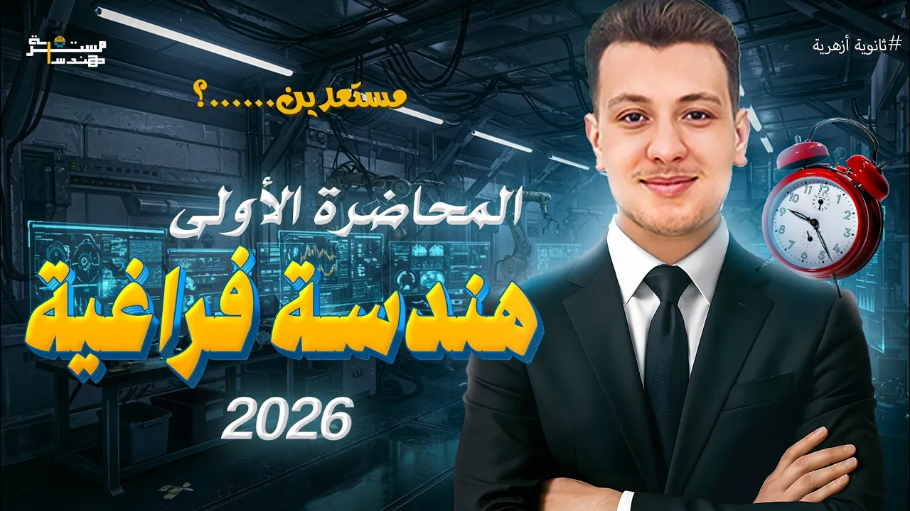 النظام الاحداثي ثلاثي الابعاد 2026 | إنطلاقة الهندسة الفراغية