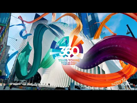 Regardez Saint-Gobain 360 ans - US : vidéo FOOH de la gare Oculus sur YouTube.