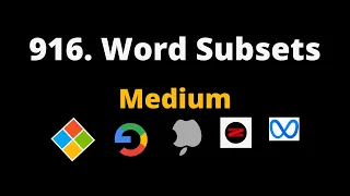 916 Word Subsets Brute force leetcode solution