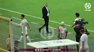   لقطة استبدال عمورة تثير الجدل   شاهد ماذا حدث  دندنها