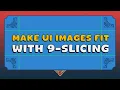 How to correctly setup UI images in Unity by 9-slicing