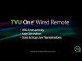 Pro Tips TVU One Wired Remote Control