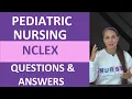 Pediatric Nursing NCLEX Questions and Answers NCLEX Review