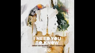 Armin van Buuren \u0026 Nicky Romero - I Need You To Know (feat. Ifimay) [Extended Mix]