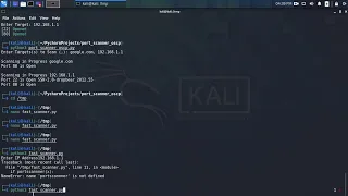 EP6 PT1 - Building a Python PortScanner Hacking Tools Offensive Python for Ethical Hackers
