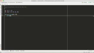 033 Iterating Multiple Lists Using the Zip Function