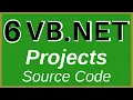 6 VB Net Projects with Source Code