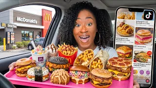 I Tested the MOST TRENDING TikTok Fast Food Orders!